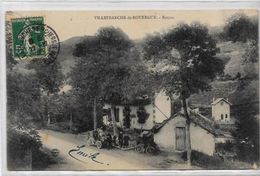 CPA Villefranche De Rouergue Aveyron Circulé - Villefranche De Rouergue