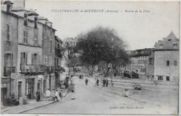 CPA Villefranche De Rouergue Aveyron Circulé - Villefranche De Rouergue