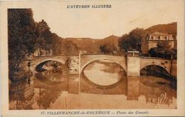 CPA Villefranche De Rouergue Aveyron écrite - Villefranche De Rouergue