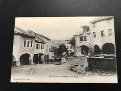 39 - ALBY SUR CHERAN La Place - 190? Timbrée - Alby-sur-Cheran