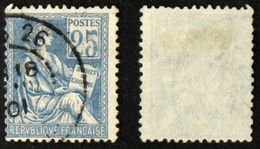 N° 114 25c MOUCHON TB Type 1 Oblit Cote 11€ - 1900-02 Mouchon