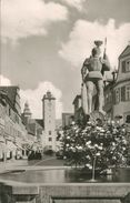 Bad Mergentheim - Milchlingsbrunnen Mit Deutschordensschluss (001958) - Bad Mergentheim