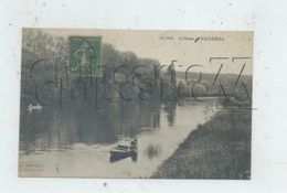 Vauréal (95) : Barque Sur L'Oise En 1918 (animé) PF. - Vauréal