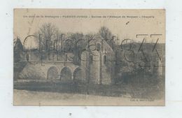 Plénée-Jugon (22) : La Chapelle Dans Les Ruines De L'Abbaye De Boquen En 1916 PF. - Plénée-Jugon