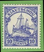 MiNr.31 Xx  Deutschland Deutsche Kolonie Kiautschou - Kiauchau