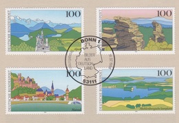 MiNr. 1742 - 1745 Deutschland Bundesrepublik Deutschland       1994, 14. Juli. Bilder Aus Deutschland (II). - 1991-2000