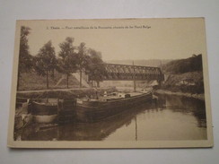 Pont Métallique De La Roquette, Chemin De Fer Nord Belge - Thuin