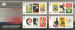 Großbritannien Block80 (kompl.Ausg.) Postfrisch 2013 London Underground - Unused Stamps