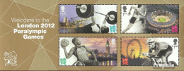 Großbritannien Block77 (kompl.Ausg.) Postfrisch 2012 Paralymp. Sommerspiele - Unused Stamps