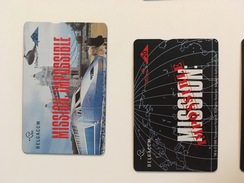 Telefoonkaarten - Mission Impossible S123 - S124 - S125 - S126 - Collections