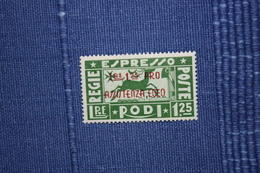 ESPRESSO PRO ASSISTENZA EGEO - L. 1,25 - 1943 - FIRMATO BIFANI - MNH ** - Egée (Occ. Allemande)