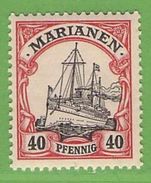 MiNr.13 Xx  Deutschland Deutsche Kolonie Mariannen - Mariana Islands