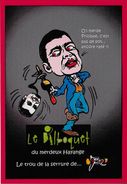 CPM Bilboquet Jihel Tirage Signé 30 Exemplaires Numérotés Signés Hayange Satirique Caricature - Hayange