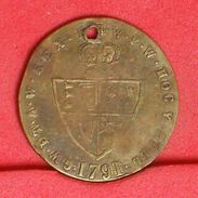 GREAT BRITAIN   1791 - 2 GRS 22 MM - REPLICA     - (Nº19209) - Altri & Non Classificati