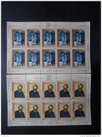 RUSSIA 2007MNH (**)YVERT 6989-6990.175 Years Since The Birth Of I. I. Shishkin. Series (2). Sheets (5x2). - Feuilles Complètes