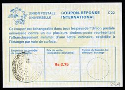 INDE  International Reply Coupon / Coupon Réponse International - Ohne Zuordnung