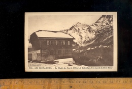 LES CONTAMINES Haute Savoie 74 : Chalet Des Sports D'hiver De Colombaz Et Massif Du Mont Blanc - Contamine-sur-Arve