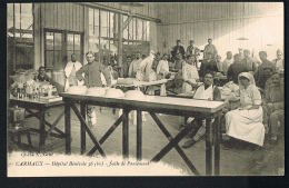 81- CARMAUX -Militaria - Hopital Bénévole - Salle De Pansement -Infirmieres  - Militaires Bléssés-   1918- Recto Verso- - Carmaux