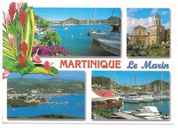 MARTINIQUE - Le Marin - Multivues: Port De Plaisance, Eglise, Baie Du Marin - Editions LA CASE A RHUM - 2001 - Le Marin