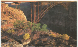 USA:  Perrine Bridge,BASE Jumping Site Known All Over The World (Twin Falls, Idaho), Postcard Sent To Andorra - High Diving