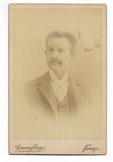 FOTO D’EPO SIGNORE PRIMO PIANO STUDIO GIACOMO BROGI FIRENZE CM.12,5X8 - Alte (vor 1900)
