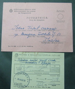 1966 POST RECEIPT AND RETURNEE, PRIZREN (KOSOVO - SRBIJA), LOW STARTING PRICE - Autres & Non Classés