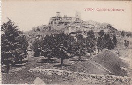 POSTCARD SPAIN  ESPAÑA - GALICIA  - ORENSE - VERIN - CASTILLO DE MONTERREY - Orense