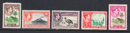 British Solomon Islands 1939-51 Mint No Hinge/mounted, See Notes, Sc# , SG 66,69-72 - British Solomon Islands (...-1978)