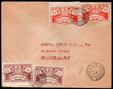 France Guadalupe To USA Cover 1935 - Covers & Documents