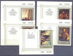 1983. USSR/Russia,  German Paintings In Hermitage Museum, 5v With Corner Labels,  Mint/** - Neufs