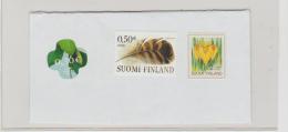 Finnland 001 / Fragment, 3 Marken-Frankatur - Unused Stamps