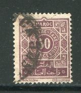 MAROC- Taxe Y&T N°32- Oblitéré - Impuestos