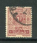 MAROC- Taxe Y&T N°33- Oblitéré - Impuestos