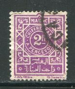 MAROC- Taxe Y&T N°34- Oblitéré - Segnatasse