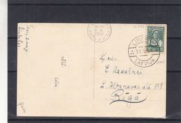 Russie - Lettonie - Carte Postale De 1941 - Oblit Limeazi - Exp Vers Riga - Lettres & Documents
