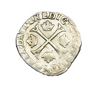 Douzain - Charles X - 1594 S - Troyes - 2,27 Gr. - Billon - TB - - 1589-1610 Henry IV The Great