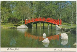Japanese Garden Section, Audubon Park ,Memphis, Tennessee, 1987 Used Postcard [20690] - Memphis