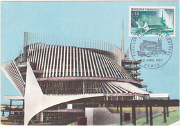 1967 PARIS / FDC / Le Pavillon De France à L'exposition Universelle De Montreal 1967 / Timbre 0.60 - 1960-1969