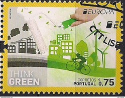 2016 Portugal   Mi 3134  Used   Europa: Umweltbewusst Leben - 2016