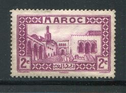 MAROC- Y&T N°129- Neuf Avec Charnière * - Unused Stamps