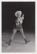 PATINAGE ARTISTIQUE / EXHIBITION à LIEGE Le 13 OCTOBRE 1965 - NICOLE TRIDANT Avec DEDICACE (CARTE PHOTO) - Figure Skating