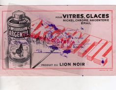 69- LYON- BUVARD DU LION NOIR- ARGENTIL POUR VITRES GLACES-NICKEL CHROME ARGENTERIE EMAIL- - Wash & Clean