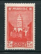 MAROC- Y&T N°190- Neuf Avec Charnière * - Unused Stamps