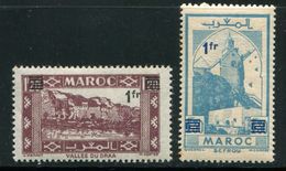 MAROC- Y&T N°296 Et 297- Neufs Sans Charnière ** - Unused Stamps