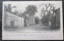 Reunion Ile  St Leu Colonies Françaises Cpa Timbré 1902 - Altri & Non Classificati