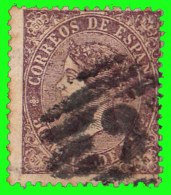 ESPAÑA SELLO DE ISABEL II  AÑO  1868 -50 M. - Gebraucht