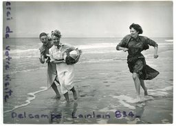 - Photo De Presse - Original, Odette JOYEUX, Nicole COURCEL, Françoise CHRISTOPHE, R, 08-1953, Scans. - Personalidades Famosas