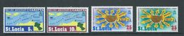 St Lucia 1969 Carifta Set Of 4 MNH - Ste Lucie (...-1978)