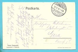 Kaart Met Stempel ENGELSDORF / (Kr.MALMEDY) (duits Type) Op 30/9/1916 (Oostkantons) (cantons De L'Est) - OC55/105 Eupen & Malmédy