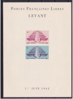 Levant  Bloc Feuillet N°1B Non Dentelé  BF1B  Neuf Sans Charnière - Neufs